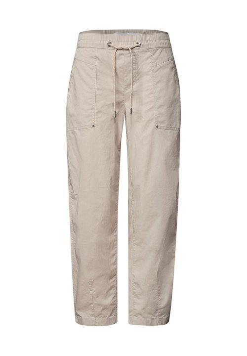 zalando — Street One · BARREL LEG PANTS IN PAPER-TOUCH QUALITY - Pantaloni