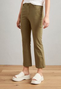 Mos Mosh - CHARM PANT - Püksid - burnt olive Väikepilt 1