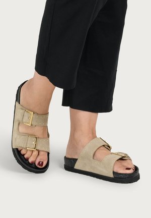 vitaform, Pantolette flach - taupe