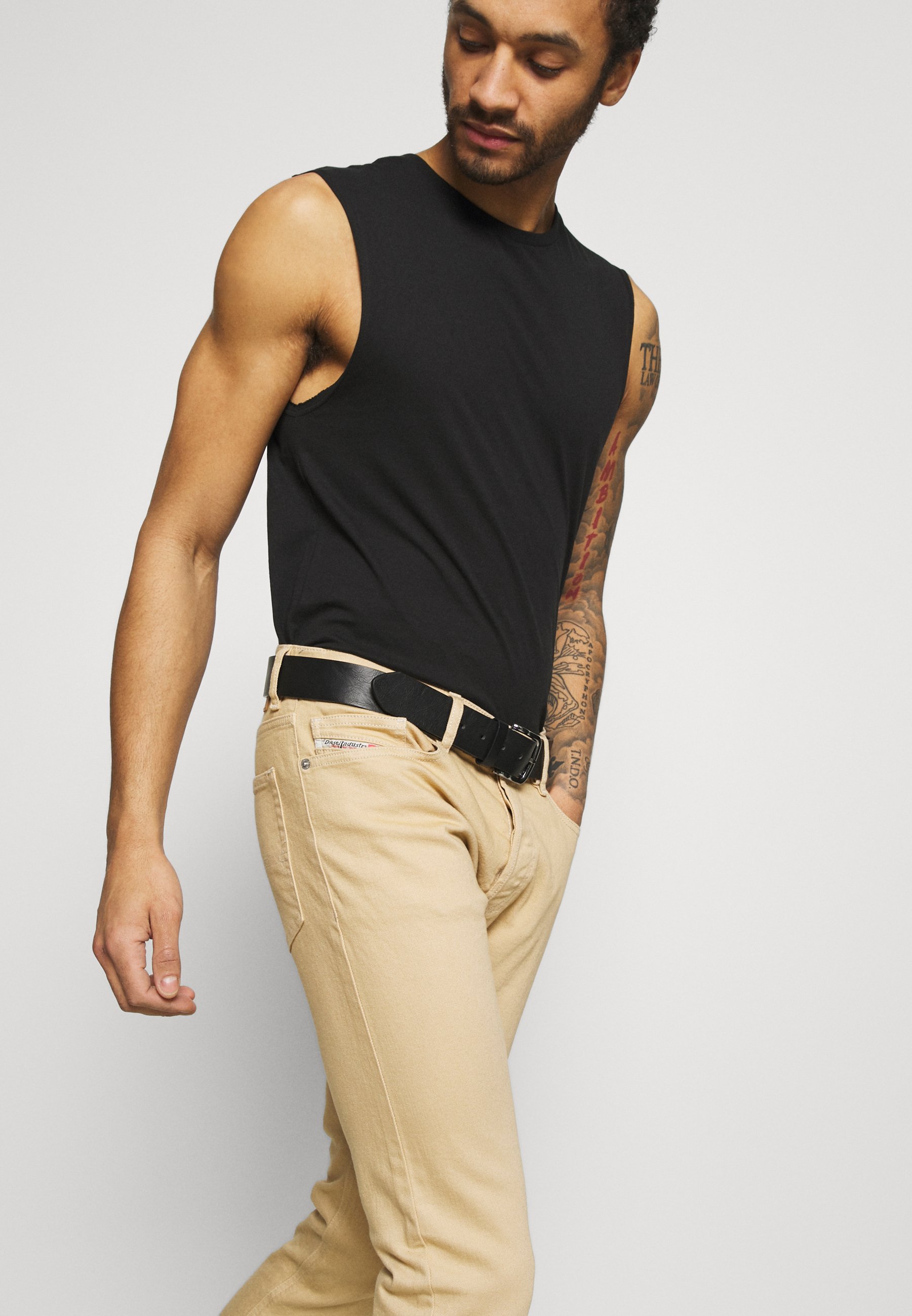 Diesel D-LUSTER - Slim fit jeans - beige/Gekleurd denim - Zalando.nl