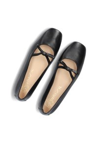 Unisa BETAR - Ballerina's met enkelbandjes - zwart