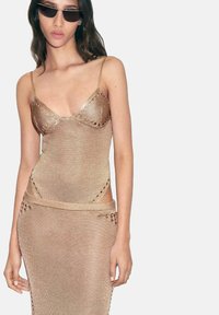 Mango Top - gold-coloured