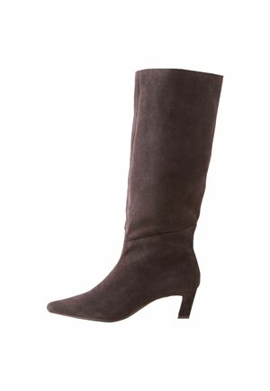 REGULAR FIT - FOREVER COMFORT CHISEL TOE - Cizme - new chocolate brown suede