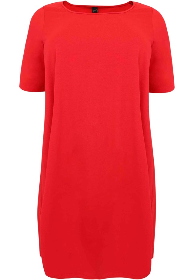 Korte jurk - rot