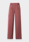 JDYGEGGO LIFE NEW LONG PANT JRS NOOS - Stoffhose - rose brown/black