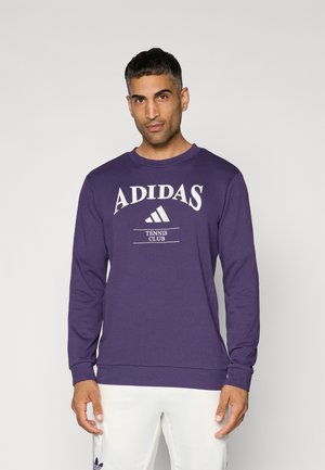HERITAGE TENNIS GRAPHIC CREW - Collegepaita - aurora plum