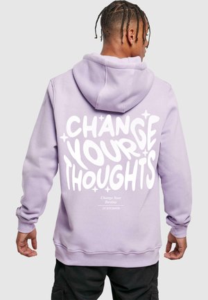 THOUGHTS OVERSIZE - Hoodie - lilac