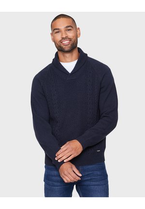 TROJAN - Sweter - navy
