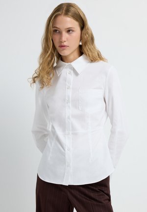 WITH STICH DETAIL - Camicia - white