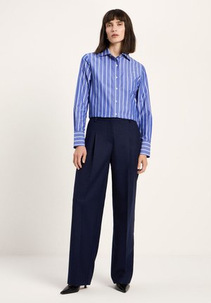 LANIUS, Trousers - midnight melange