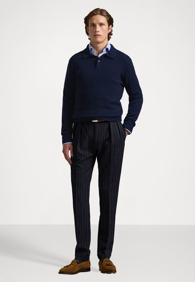 Polo Ralph Lauren CASHMERE POLO-COLLAR SWEATER - Camisola - bright navy
