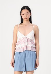 Hollister Co. - BARE TIERED BABYDOLL - Top - pink Thumbnail-Bild 1
