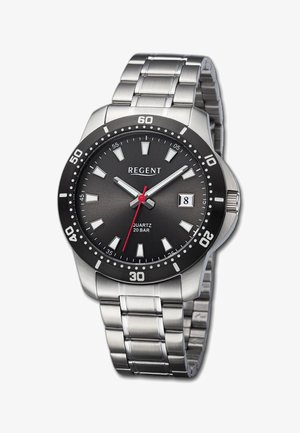 Regent ANALOG - Montre - silberfarben schwarz