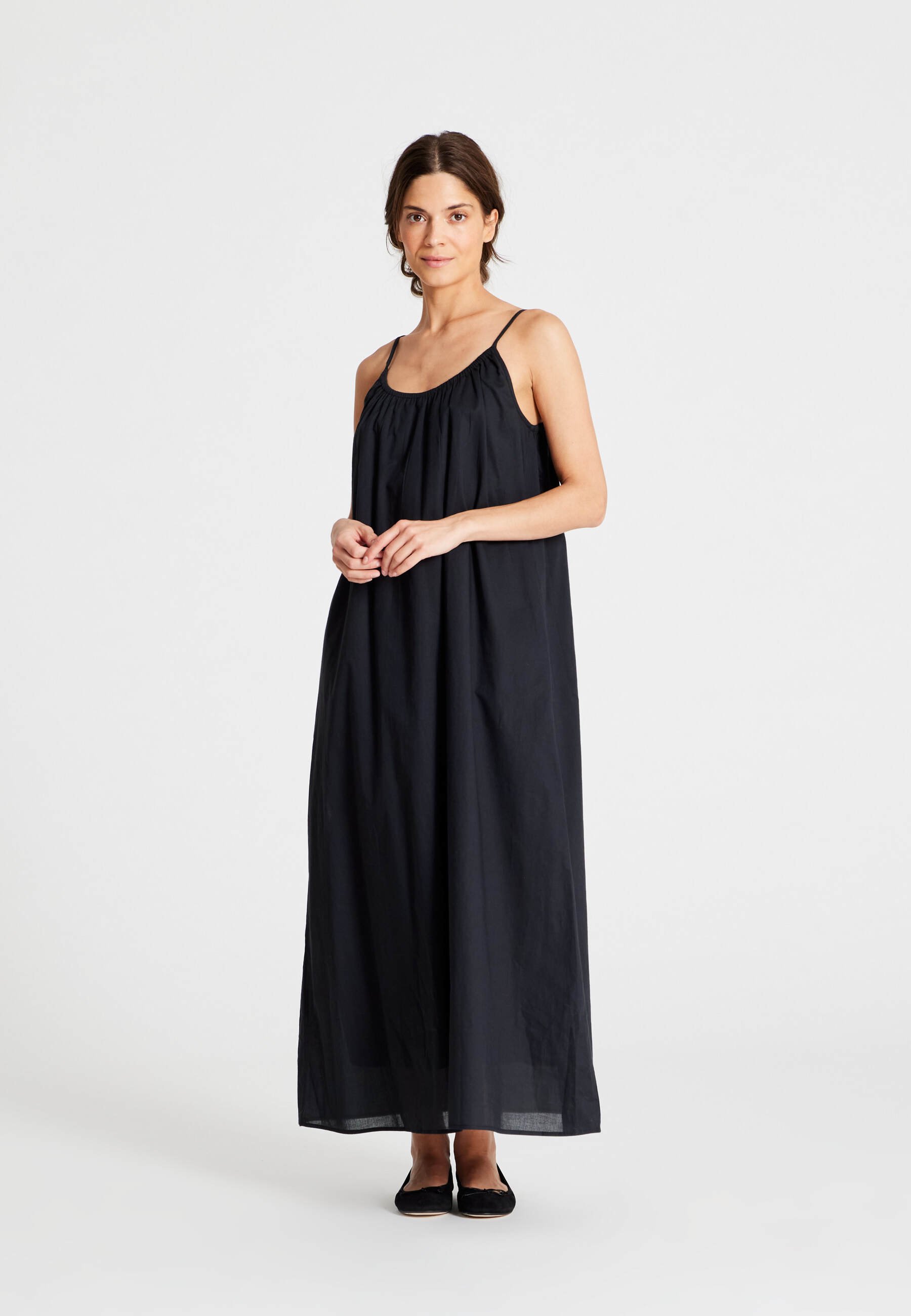 GAI+LISVA CARMEN Robe longue black/noir