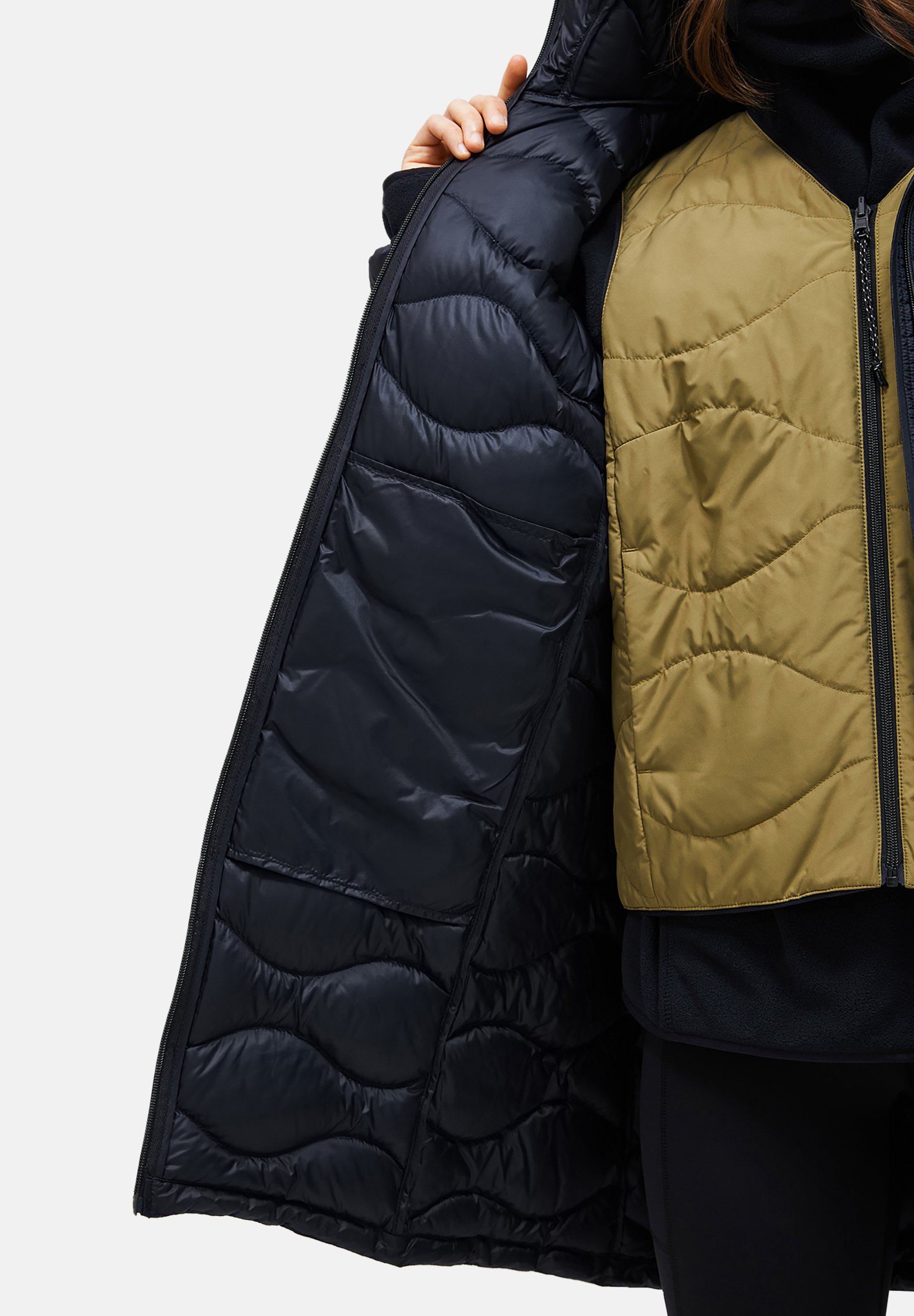 Peak Performance W HELIUM DOWN PARKA - Down coat - black - Zalando