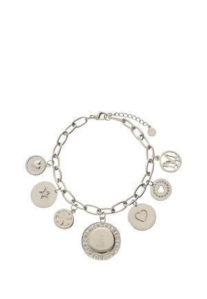 STARRY LINK WITH COINS - Pulsera - silver coloured