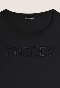 Freddy GIROCOLLO DA CON LOGO STRASS - Felpa - nero