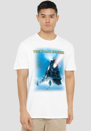 Cotton Soul, POLAR EXPRESS/BIG TRAIN - Print T-shirt - white