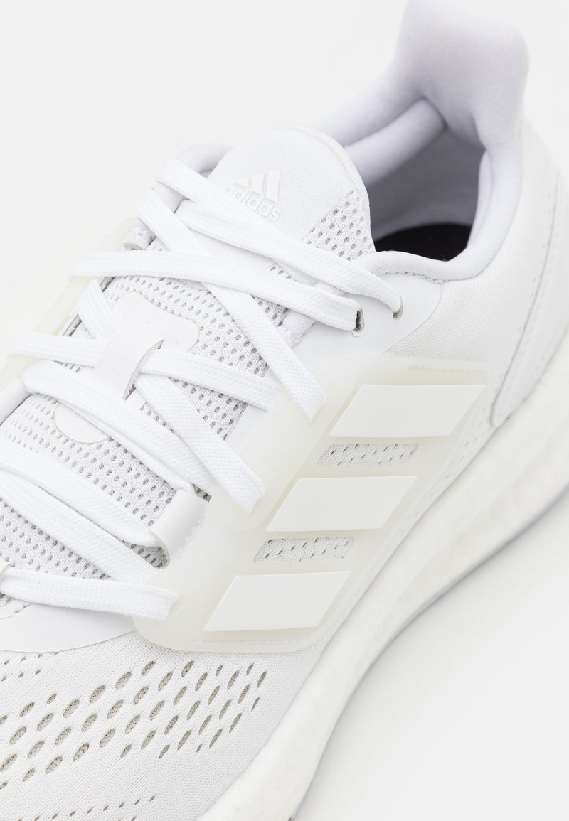 adidas gazelle silver green womens adidas Pureboost 22 Shoes | White/Green main image 0
