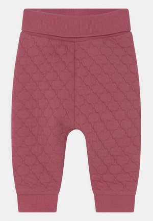 NBFLILLIAN QUILT PANT - Trousers - rose wine