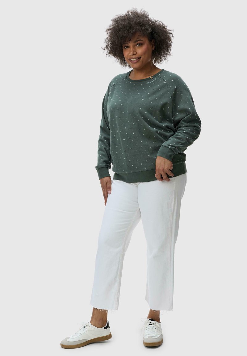 Ragwear RUNDHALS JOHANKA TRIANGLES PLUS - Pusa - pine green