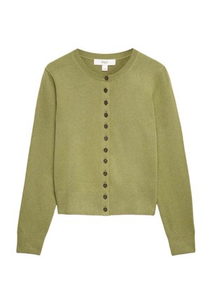 Marks & Spencer, CREW NECK - Cardigan - sage