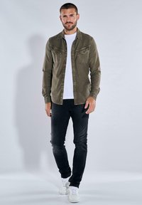 Emilio Adani Hemd - dunkelbraun