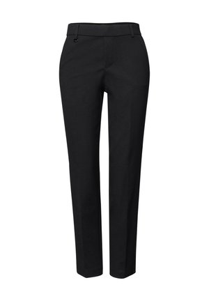 Street One, MIT TAPE-DETAIL - Chino - schwarz