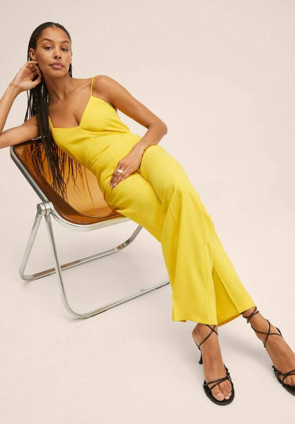 Mango JESS - Tuta jumpsuit - yellow/giallo - Zalando.it