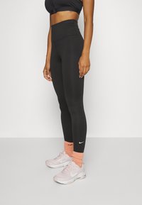 Nike Performance - W ONE TF HR 7/8 - Tights - black/white Thumbnail-Bild 1