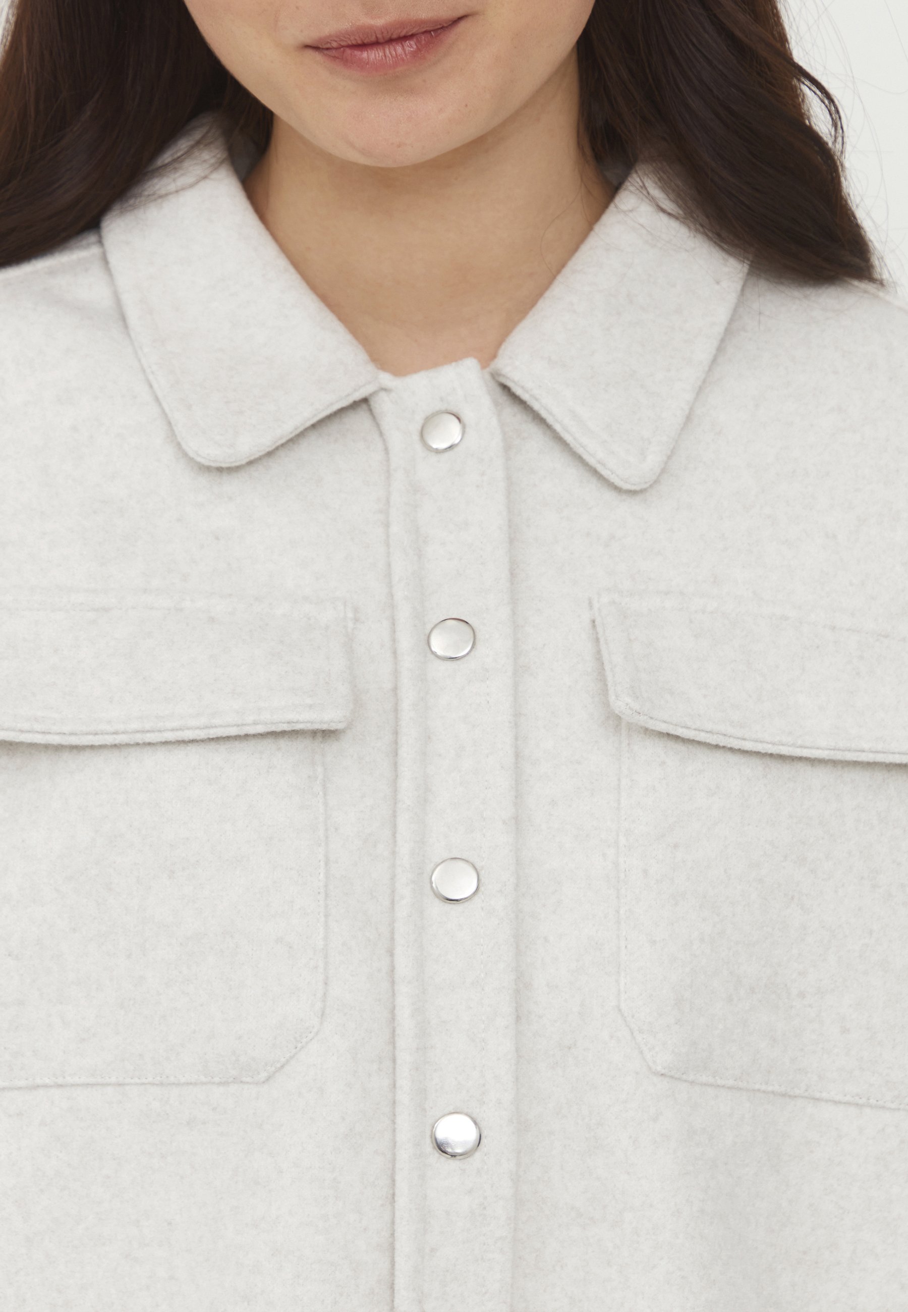 売れ筋商品|||ビーヤング パーカー・スウェットシャツ レディース アウター BYADANA - Sweatshirt - white pepper melange Q9kbJE1AeANM.jpg?width=768