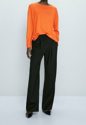 Strickpullover - orange