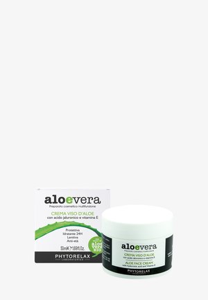 ALOE VERA FACE CREAM WITH HYALURONIC ACID & VITAMIN E - Dagcrème - -