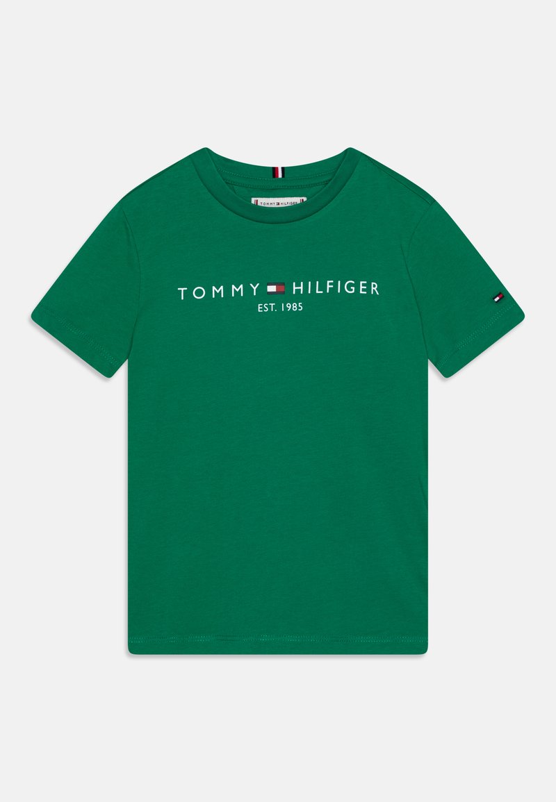 Tommy Hilfiger - ESSENTIAL TEE UNISEX - T-Shirt print - olympic green, Vergrößern