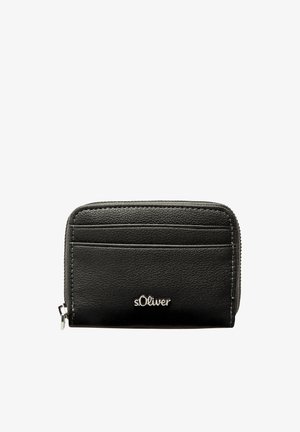 s.Oliver KLEINES MIT REISSVERSCHLUSS - Portemonnee - schwarz