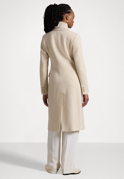 Polo Ralph Lauren HERRINGBONE COAT - Klasszikus kabát - cream multi
