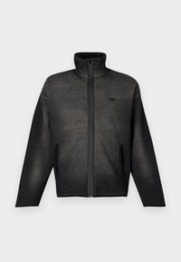 BATY UNISEX - Bluză de molton cu fermoar - black denim