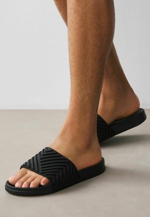 Next, REGULAR FIT - MOULDED SLIDERS - Pool slides - black