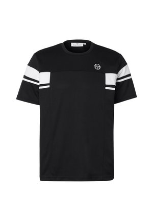 Sergio Tacchini, CAMARINDO PL T-SHIRT - T-shirt imprimé - black