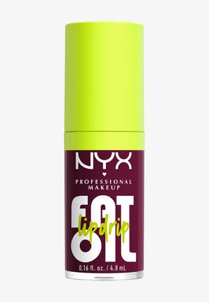 NYX PROFESSIONAL MAKEUP FAT OIL LIP DRIP -  FEUCHTIGKEITSSPENDENDER LIPGLOSS MIT DICKEM APPLIKATOR UND NÄHRENDEN ÖLEN, FARBE: NEWSFEED, ROT - Lipgloss - Thats Chic