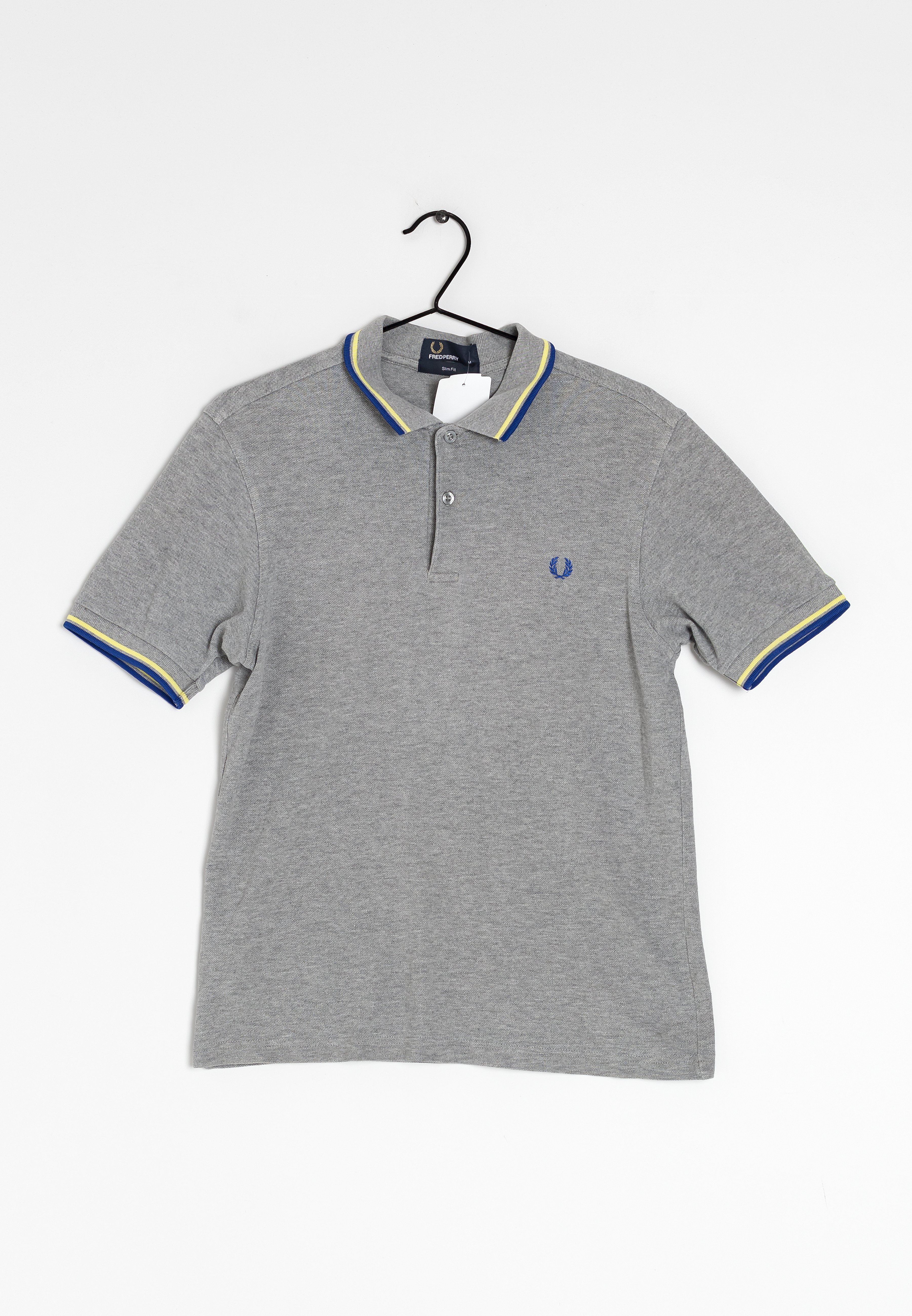 Fred Perry Poloshirt - grey/grijs - (Pre-owned) - Zalando.nl