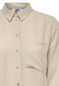 JDY DIVYA 3/4 LOOSE NOOS - Button-down blouse - sand