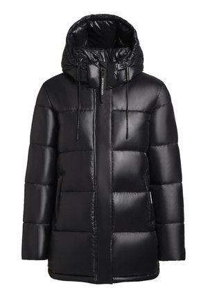 khujo WORD3 SATIN - Abrigo de invierno - schwarz