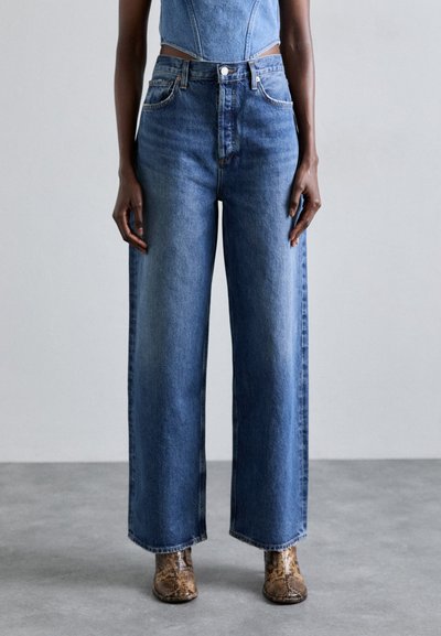 Agolde LOW SLUNG BAGGY - Relaxed fit jeans - essence/dark indigo