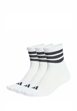 3S ESS C MID 3PACK - Calze sportive - white/black black