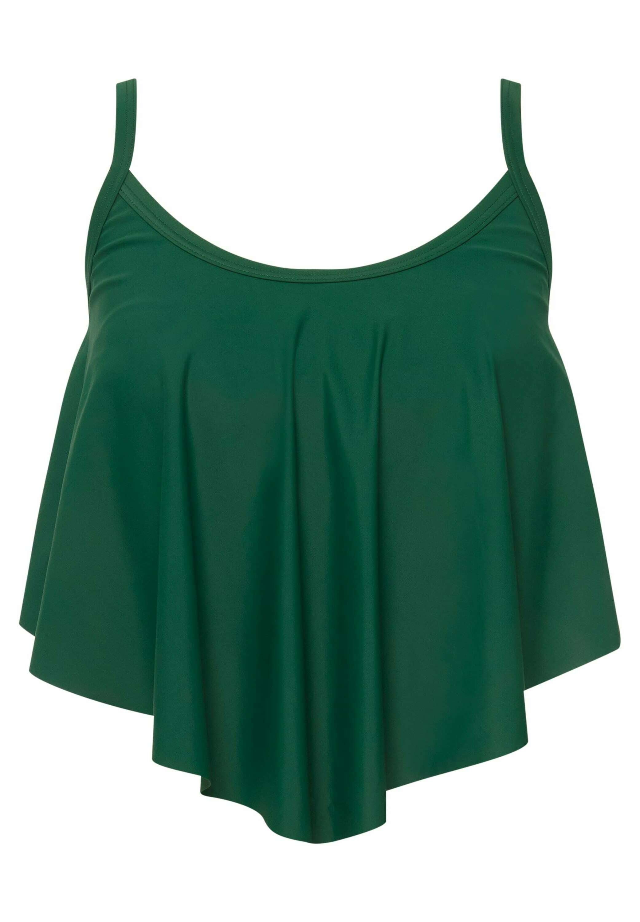 Studio Untold Top del bikini con coppe morbide, arricciatura e design
