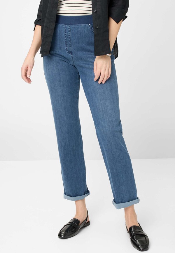 STYLE CARINA - Jeans Straight Leg - stoned slightly used