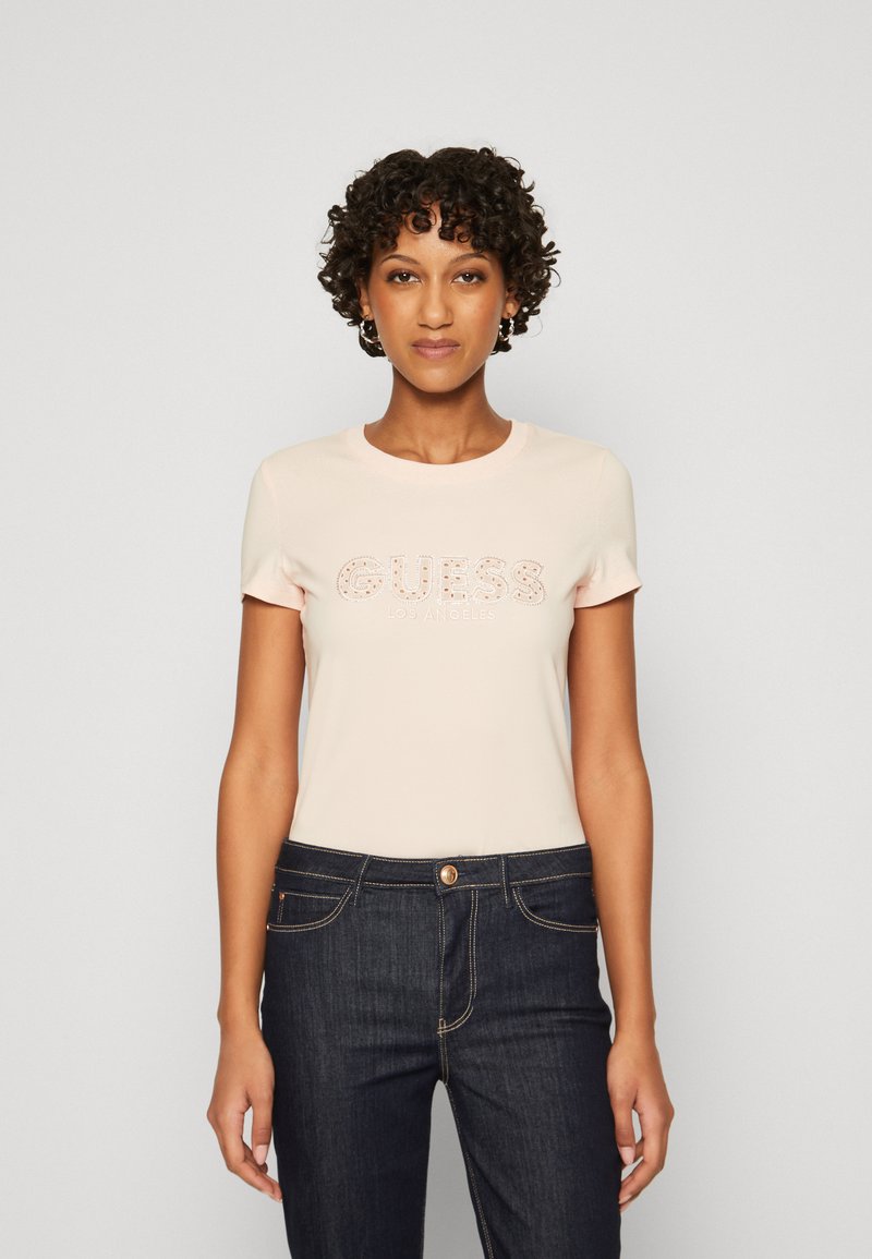 Guess - SANGALLO  - Tričko s potlačou - wanna be pink, Zväčšiť