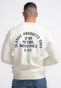 Petrol Industries - Sweatshirt - antique white Thumbnail Image 1