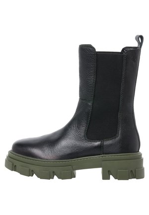 s.Oliver Plateaustiefel - black khaki